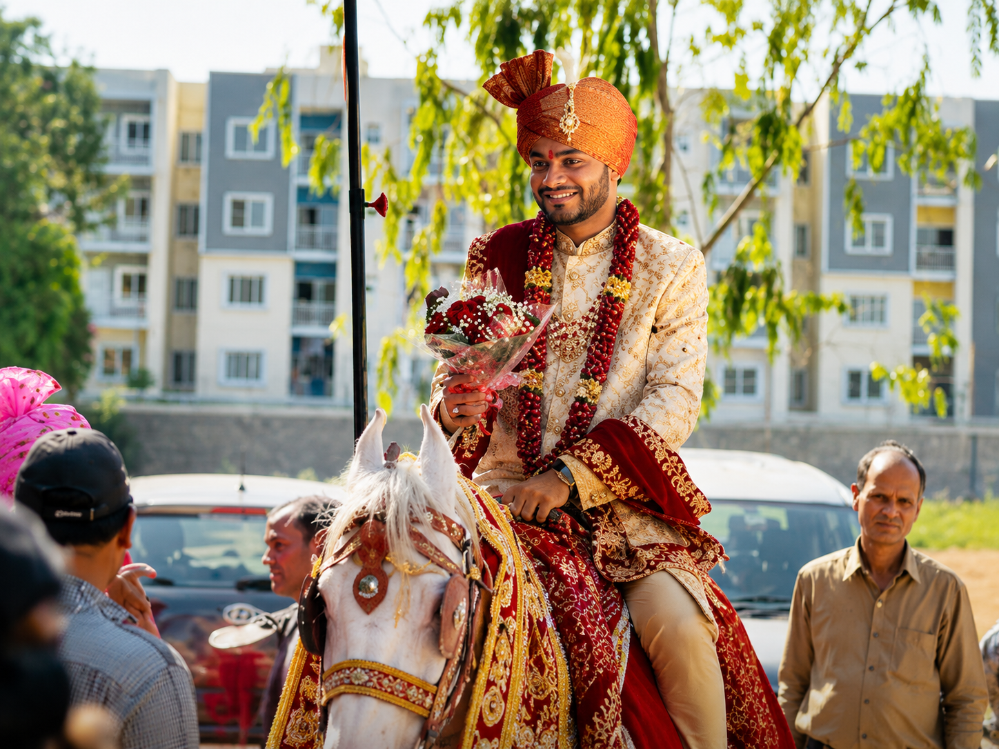 Royal Horse with Chatri